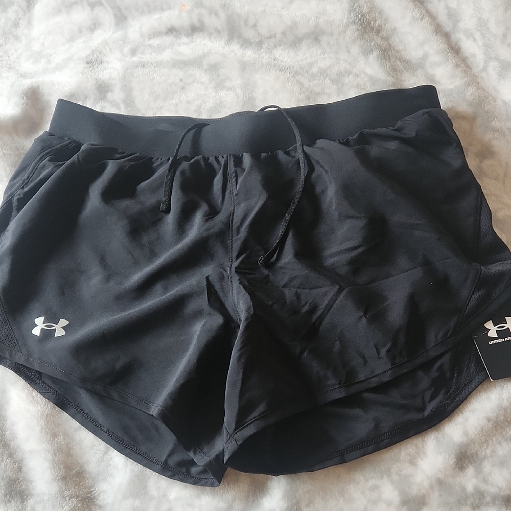 Under Armour Black Athletic Shorts for Performance